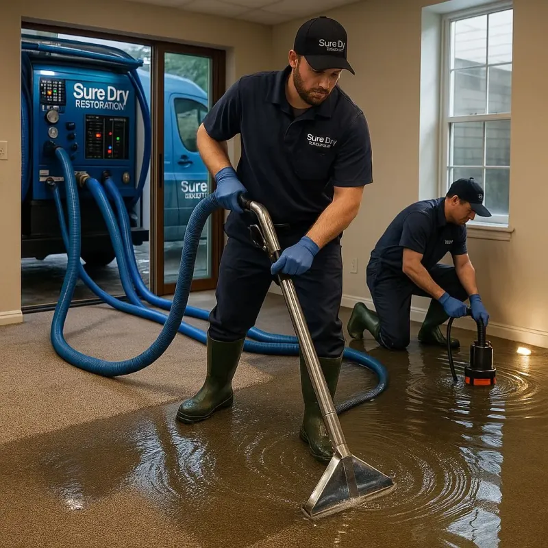 Water Extraction and Removal process in Franquez, PR